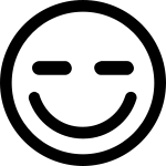 Smiling SVG Icon